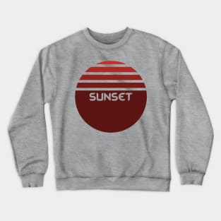 Sunset Corp Logo Crewneck Sweatshirt